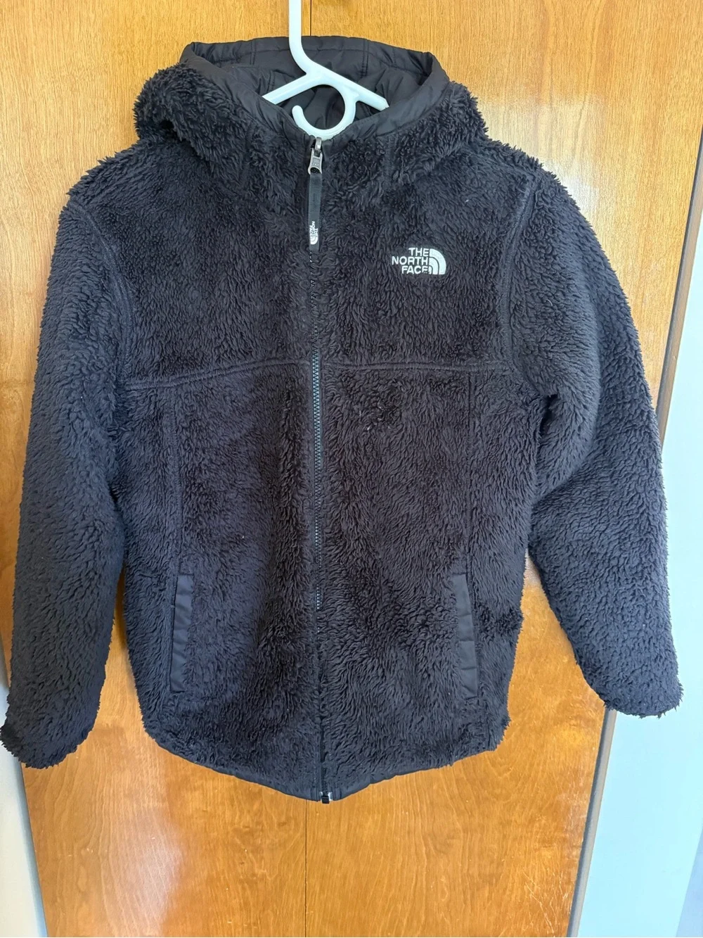 The North Face Boys' Reversible Shasta Hooded Full-Zip Jacket *read description